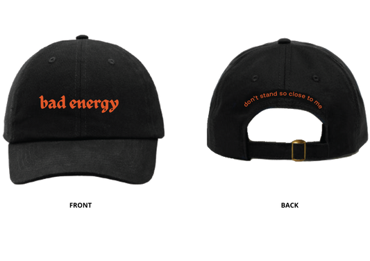 Baseball Cap "Bad Energy"