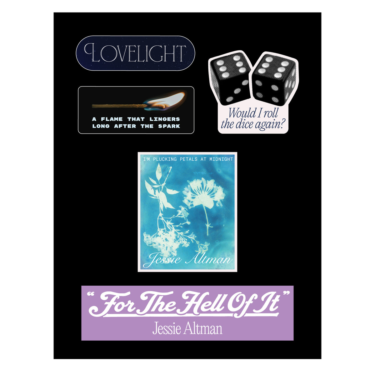 Lovelight Stickers Sheet